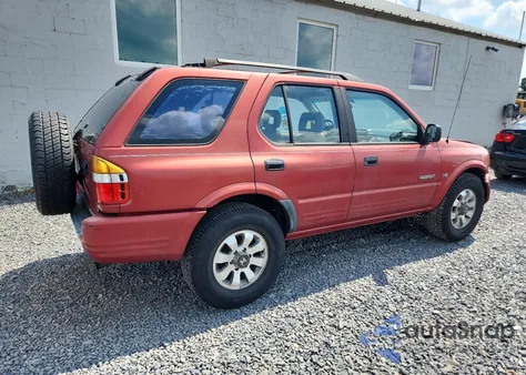 1999 Honda Passport Ex from USA, damaged, VIN 4S6CM58W1X4403546